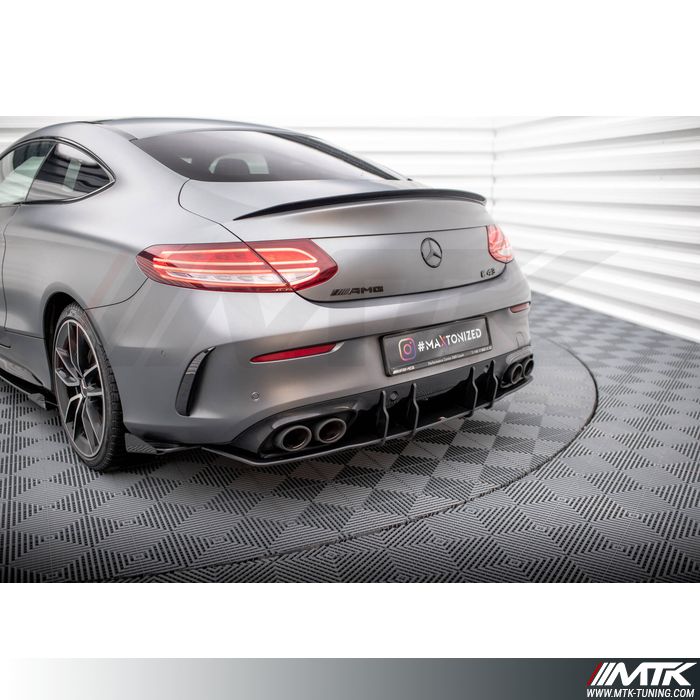 Diffuseur central Maxton Street Pro Mercedes Classe C43 AMG W205 Phase 2 2018 - 2021